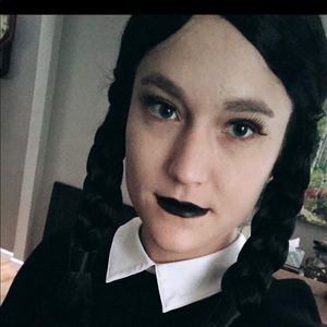 Wednesday Addams Costume (socks not included).